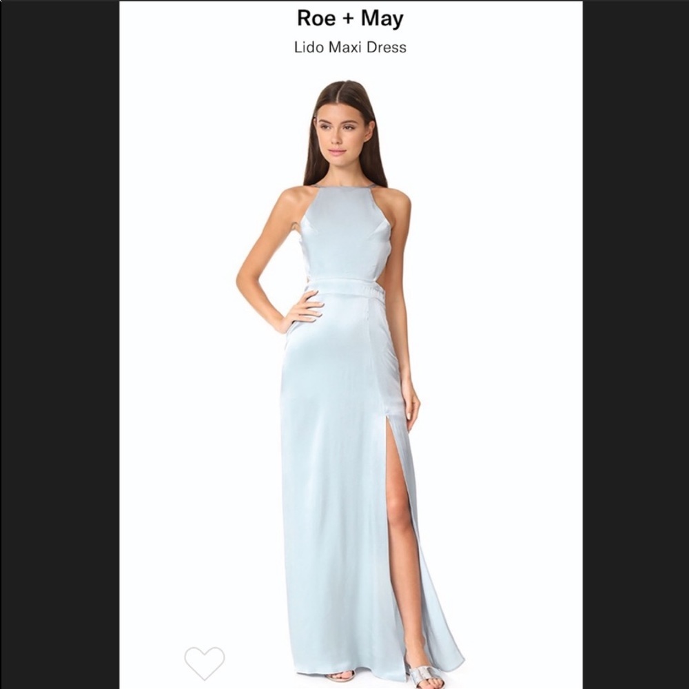 Lido Crepe Maxi Bridesmaid Dress Sage Green